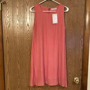 Pretty Sleeveless Light Coral Dress